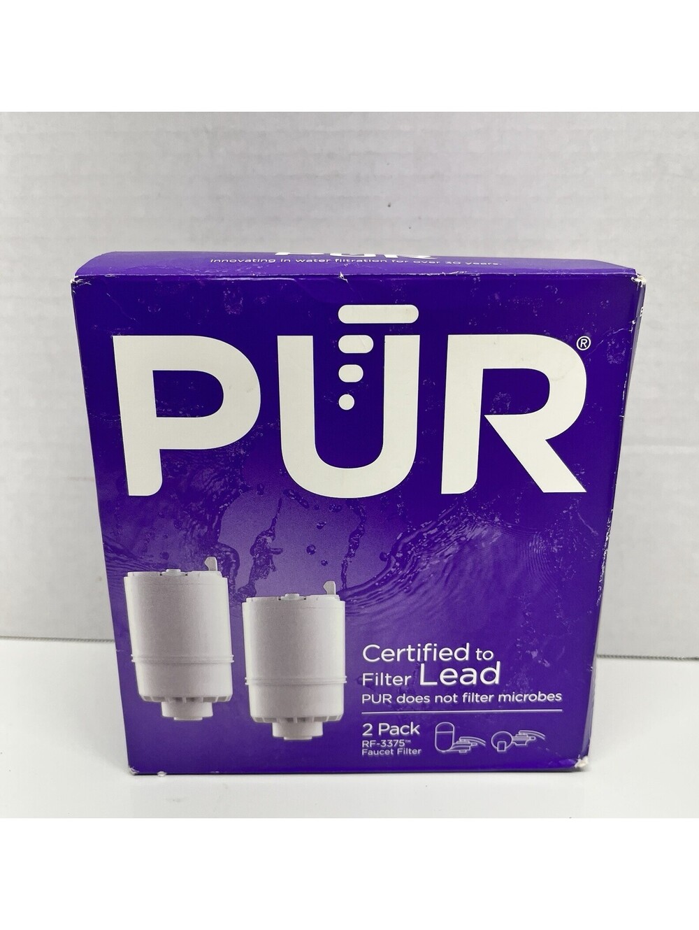 2-Pack PUR: Faucet Filter Replacement (RF-3375)